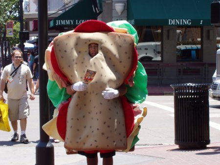 Walking Sandwich (1/2)