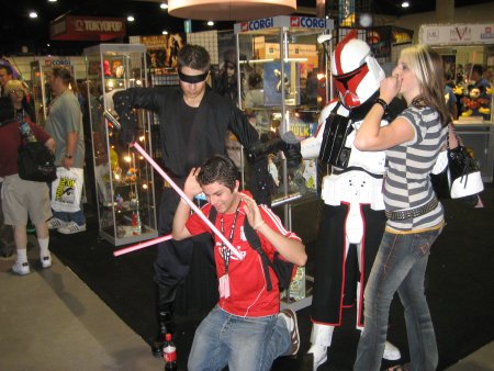 Dark Jedi/Clone Trooper Attack