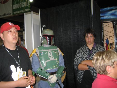 Boba Fett in line