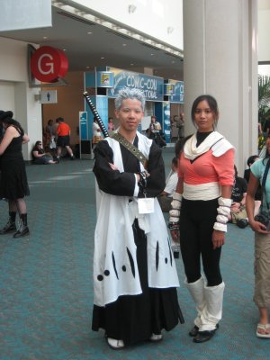 Tōshirō Hitsugaya and unitentified female character