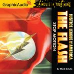 Album cover: Painted close-up of the Flash's torso while running, motion blur added.