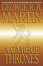 A rearing gryphon on a yellow background.